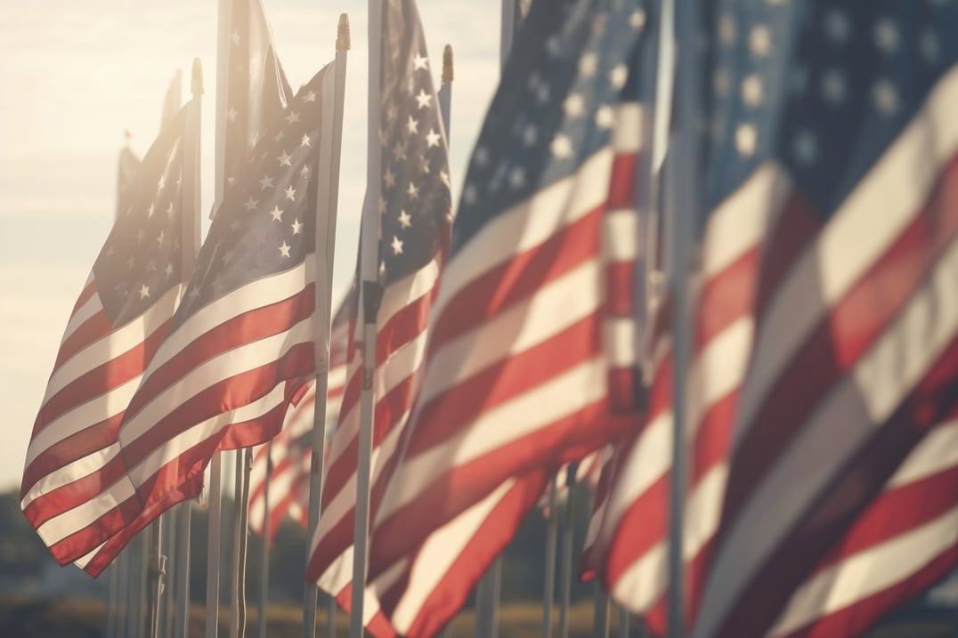 Memorial Day Flags